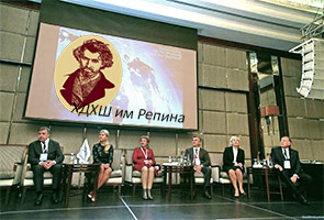 Выставка учащихся ХДХШ №1 им. И.Е.Репина в Kharkiv Palace